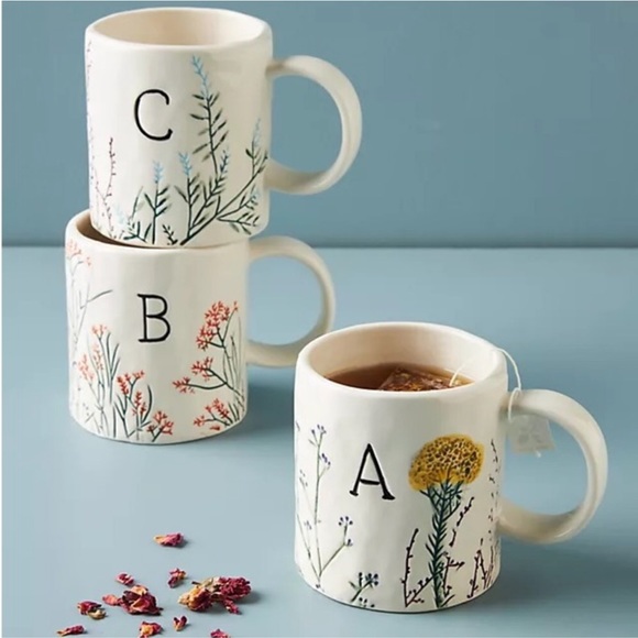Anthropologie Other - Anthropologie Dagny Monogram Mug in C